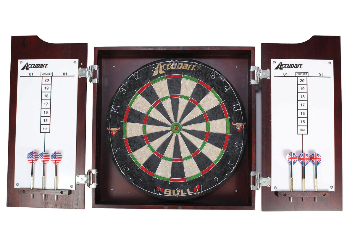 Dartboard Cabinet and Set X677