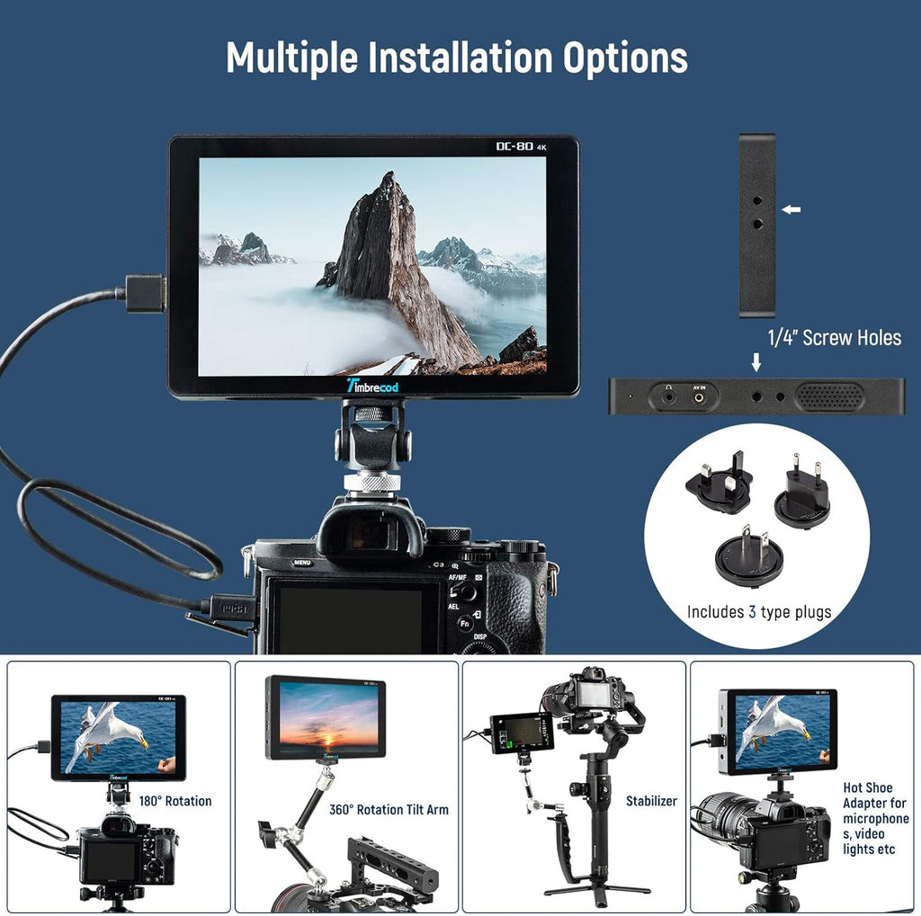7" Touch Screen Camera Video Monitor L5421