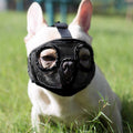 Adjustable Breathable Mesh Short Snout Dog Muzzle Q9777