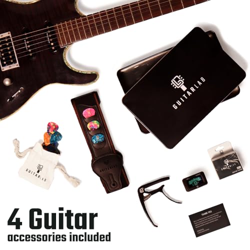 Guitar Accessories Kit with Strap, Capo, Tuner, Picks D250508