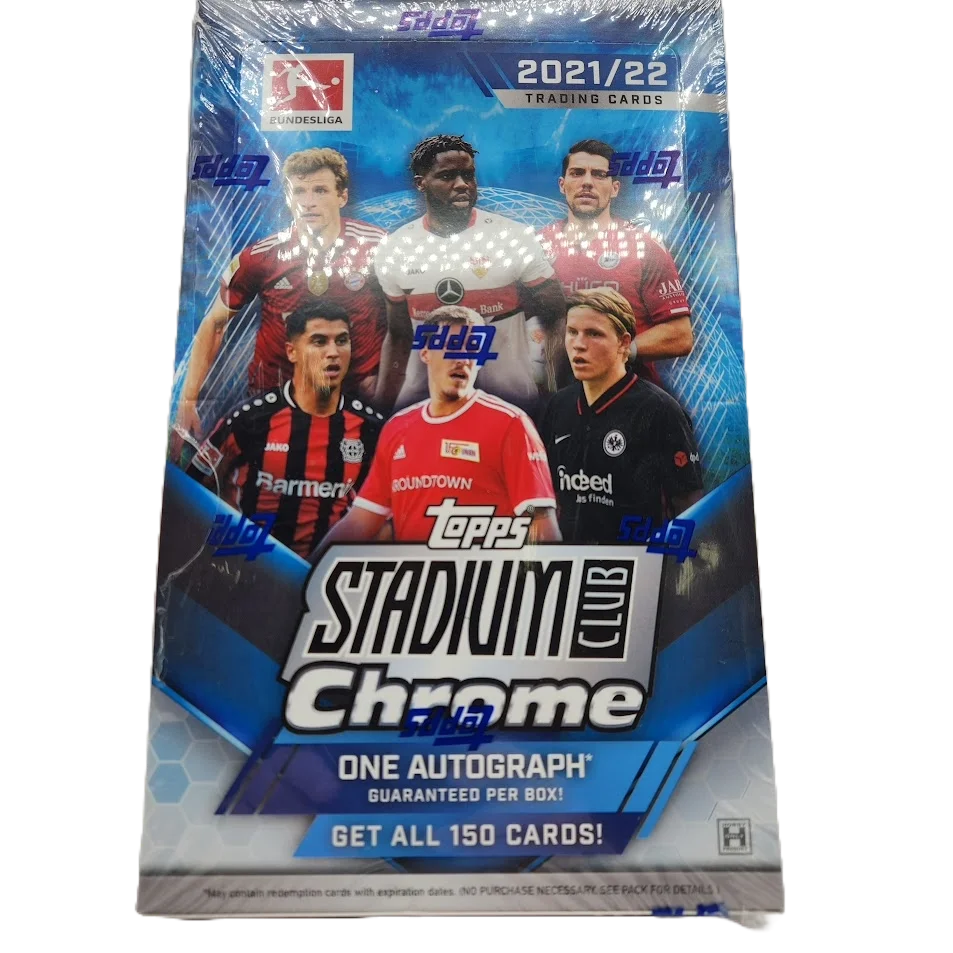 Topps Bundesliga Stadium Club Chrome Soccer Hobby Box T8478