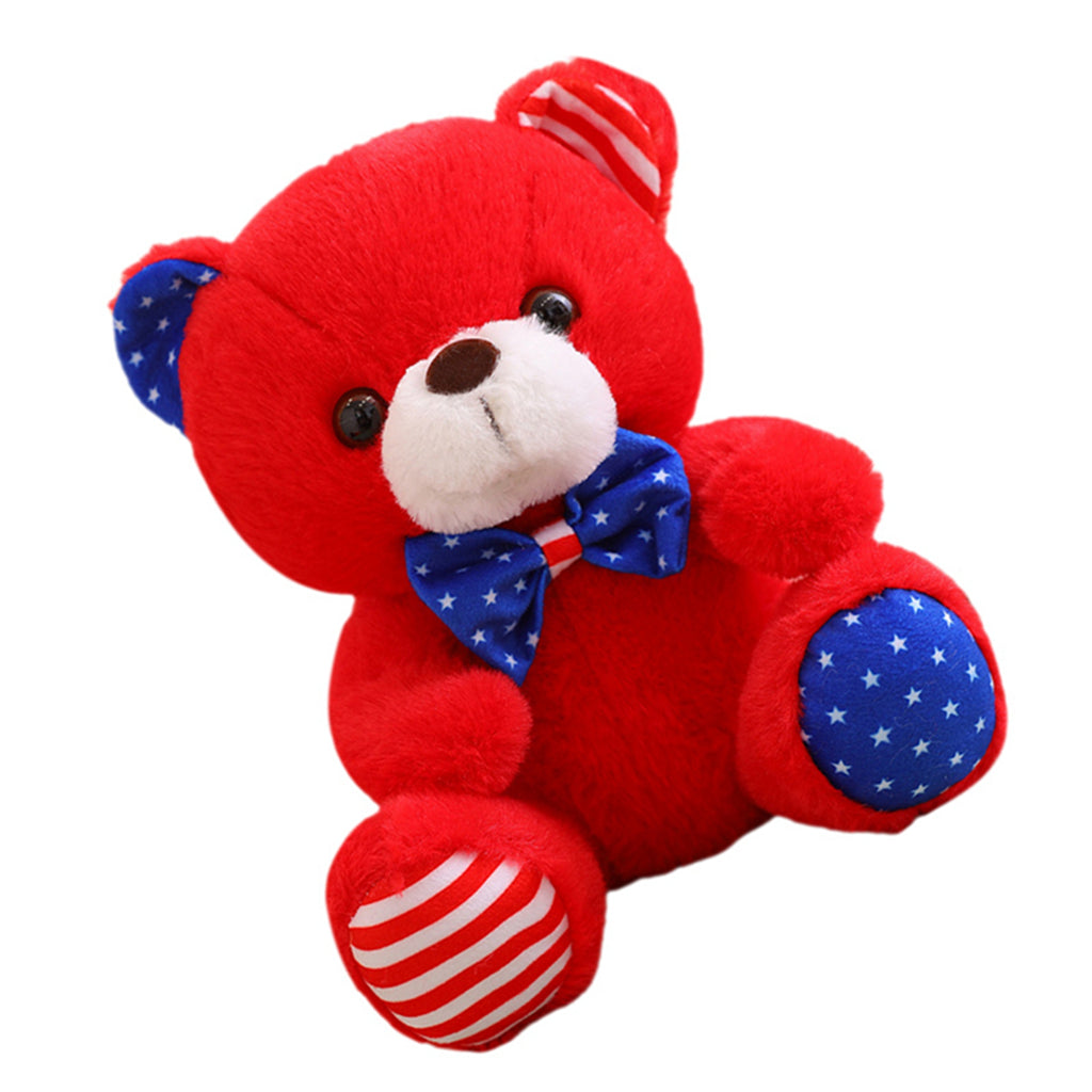 Patriotic Teddy Bear Plush Doll Stuffed Animal S4544