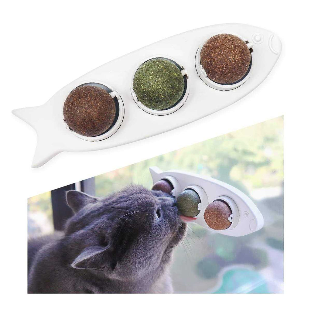 Catnip Wall Balls Toys for Cats E84799