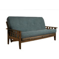 Full Size Futon Frame with Linen Mattress E818422