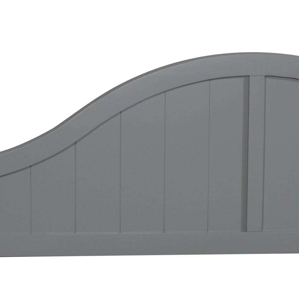 Gray Wood Daybed with Trundle E935161