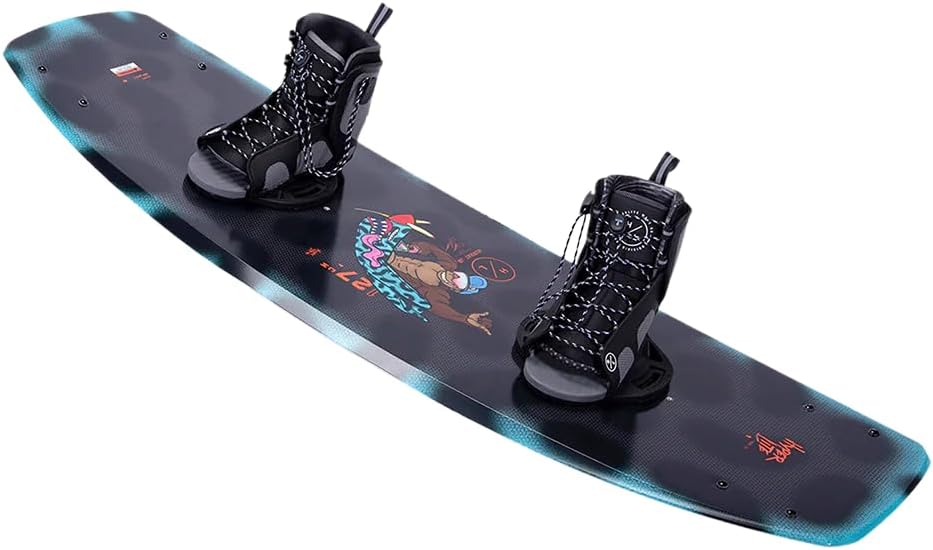 Kids Wakeboard 127cm Black/Aqua M363436