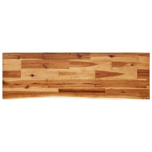 Solid Wood Acacia Console Table with Live Edge T21003