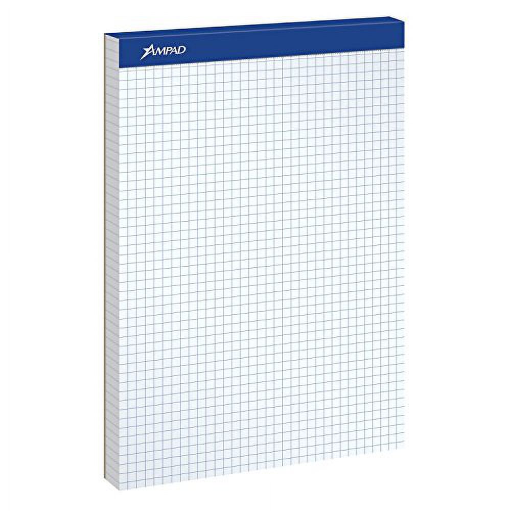 Quadrille Double Pad, 8 1/2 X 11 3/4, White, 2 Pack M310