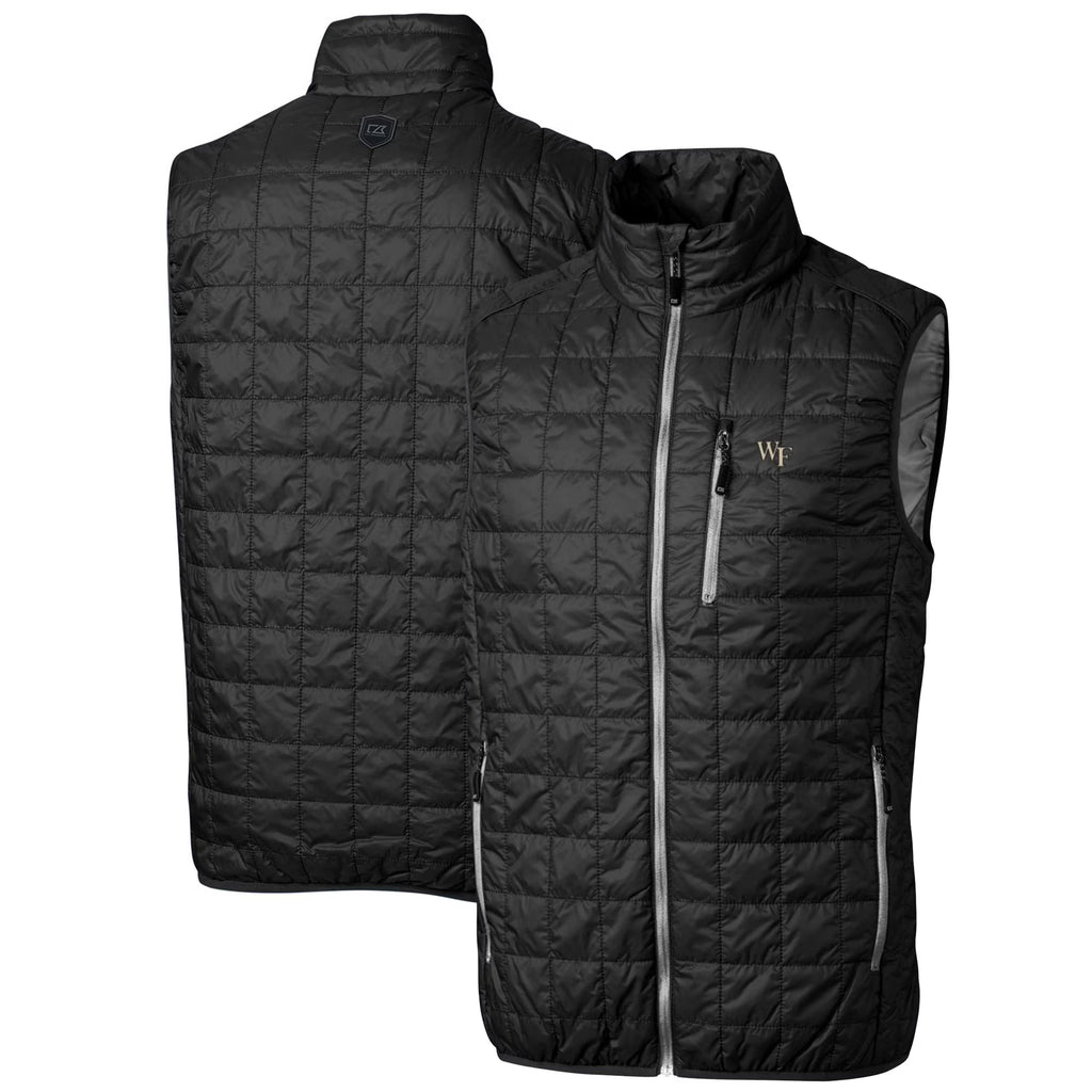 Black Big & Tall Full-Zip Puffer Vest G70706