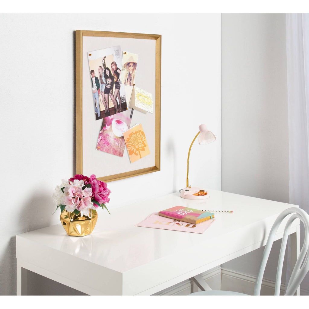 Gold Wall Mounted Bulletin Board H88544