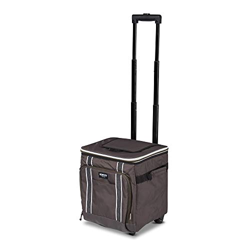 Large Portable Insulated Soft Coolers with Rolling Wheels B38143