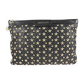 Black Leather Clutch O944574