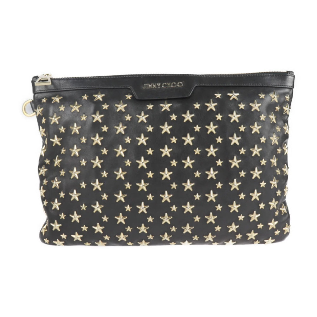 Black Leather Clutch O944574
