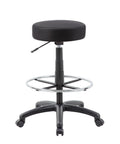 Black Adjustable Drafting Stool A761