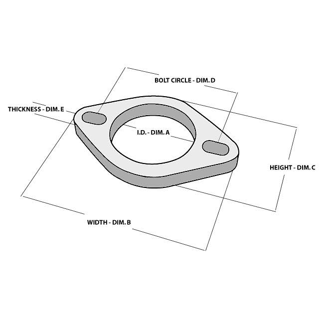 2-Bolt Stainless Steel J8142
