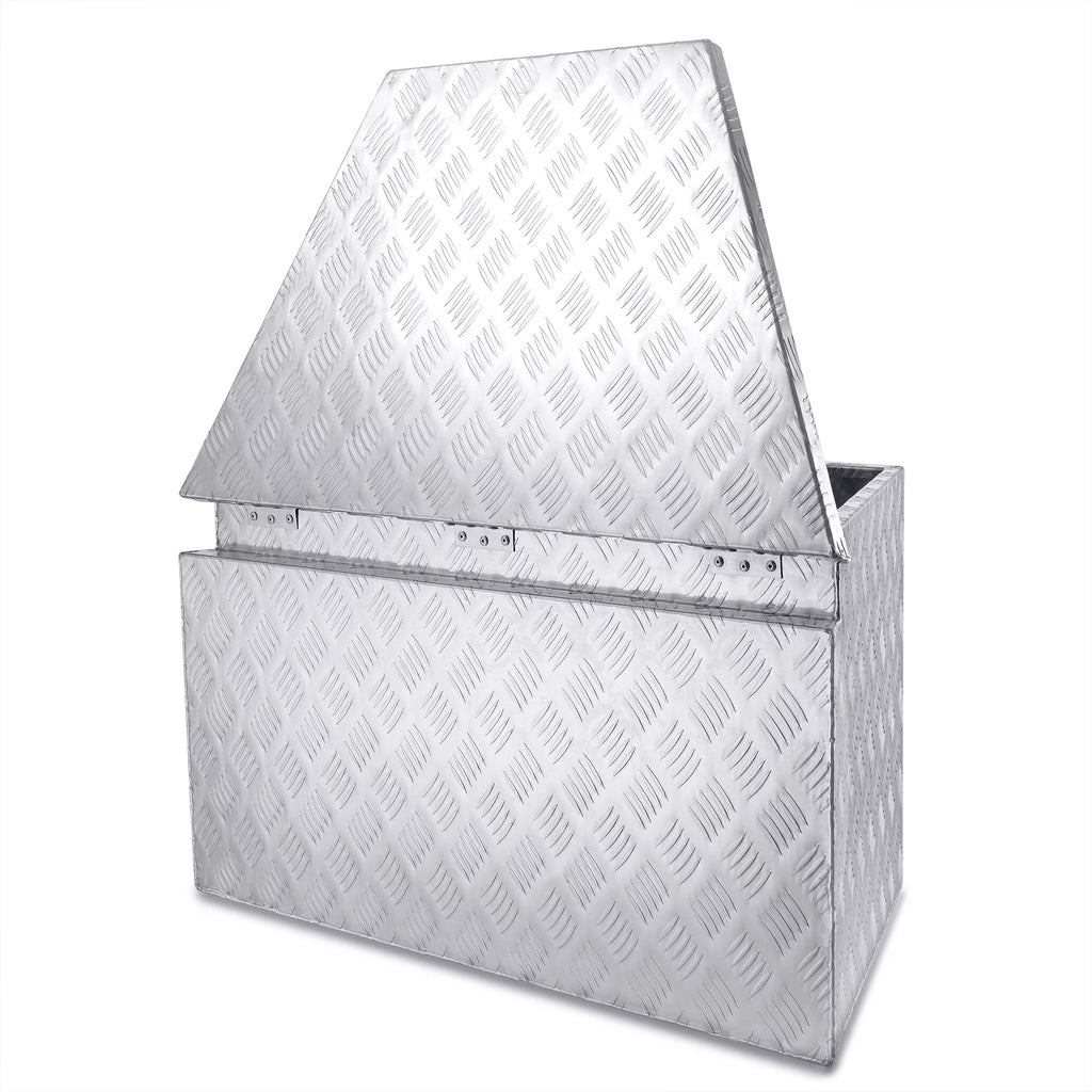 Aluminum Tongue Storage Tool Box Q724