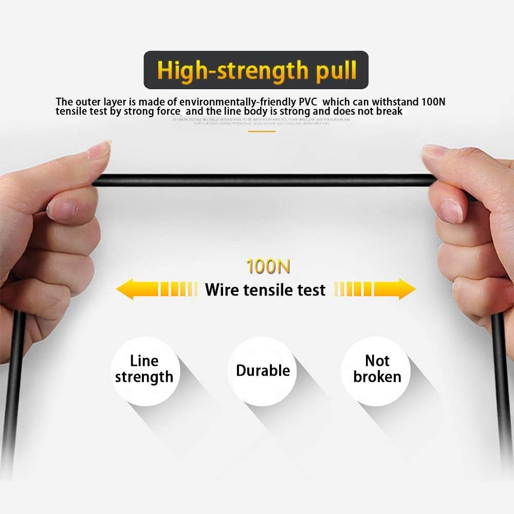Fiber Optical HDMI 2.0b Cable 100ft 4K@60Hz Slim and Flexible Pack of 2 Q63226