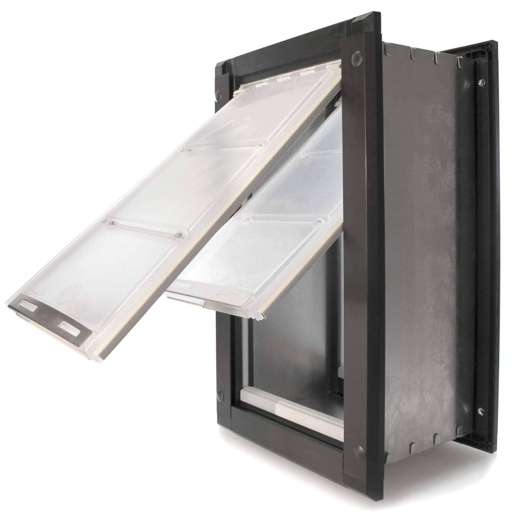 Black Wall Mount Pet Door F92249