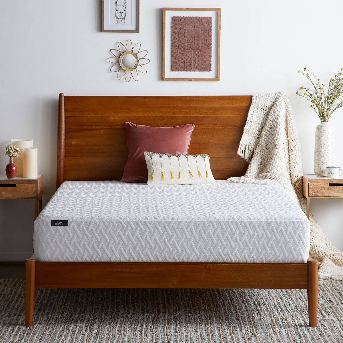 10" Medium Plush Gel Memory Foam Mattress, Queen G2315