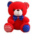 Patriotic Teddy Bear Plush Doll Stuffed Animal S4544