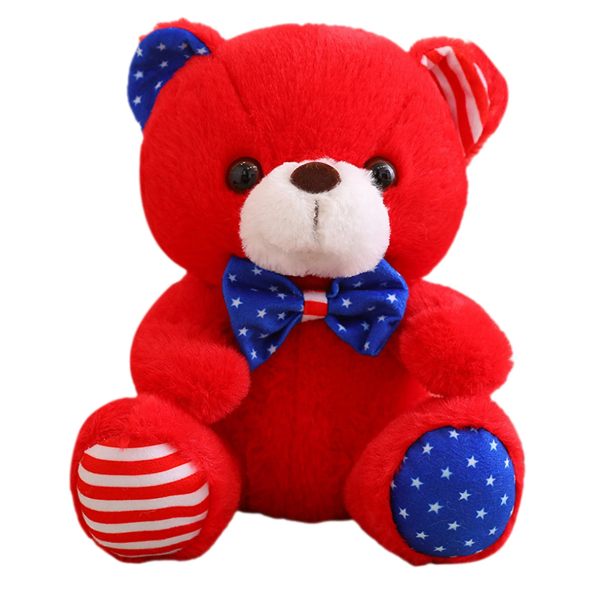 Patriotic Teddy Bear Plush Doll Stuffed Animal S4544
