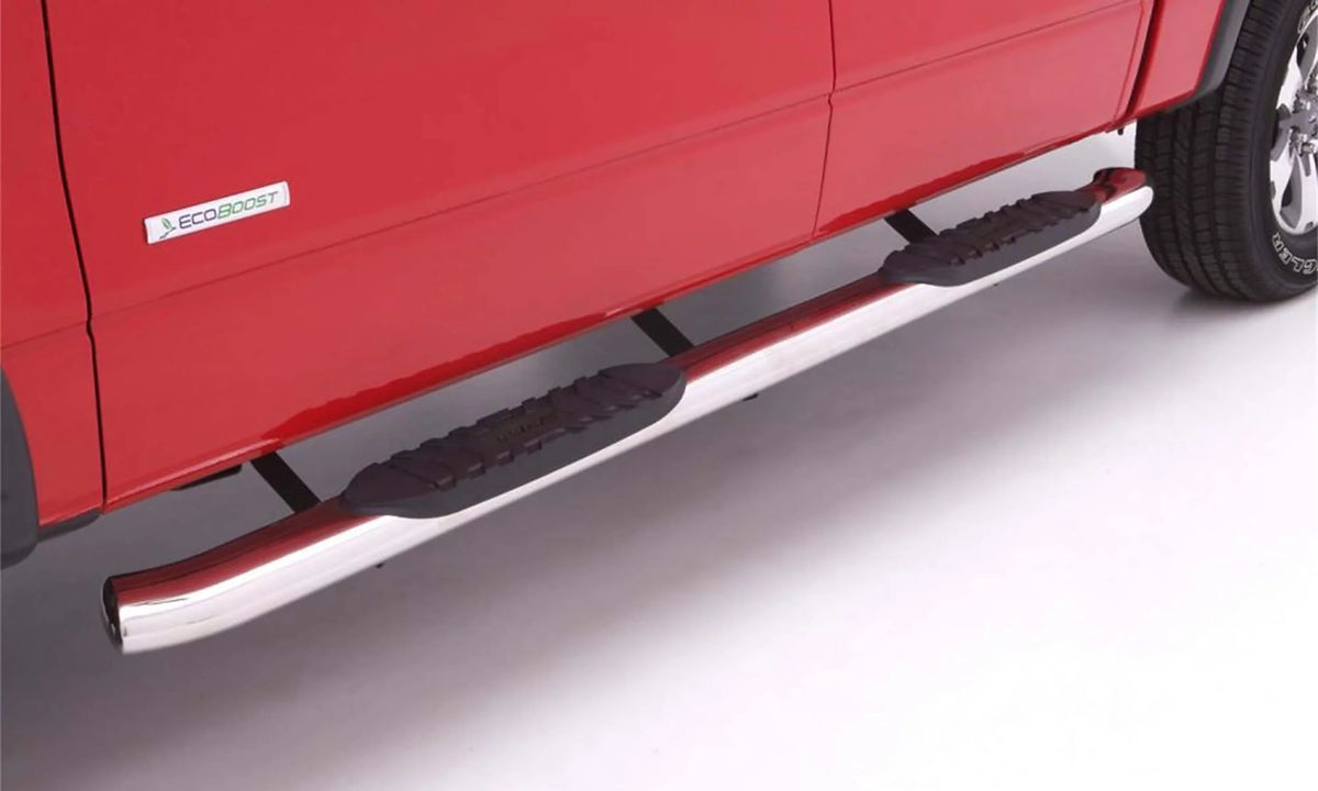 Curved Oval SS Nerf Bars - Polished U92853