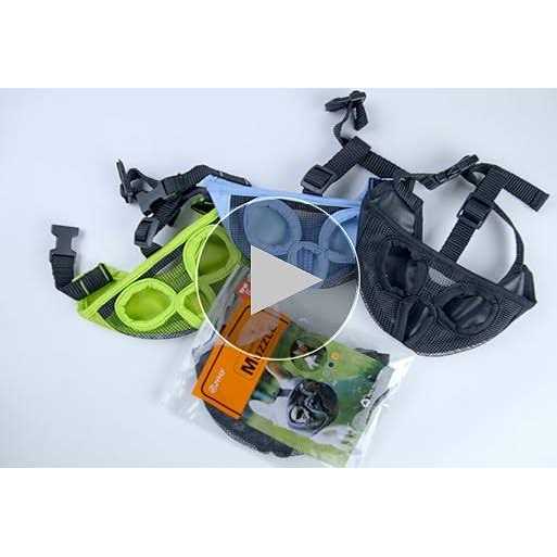 Adjustable Breathable Mesh Short Snout Dog Muzzle Q9777