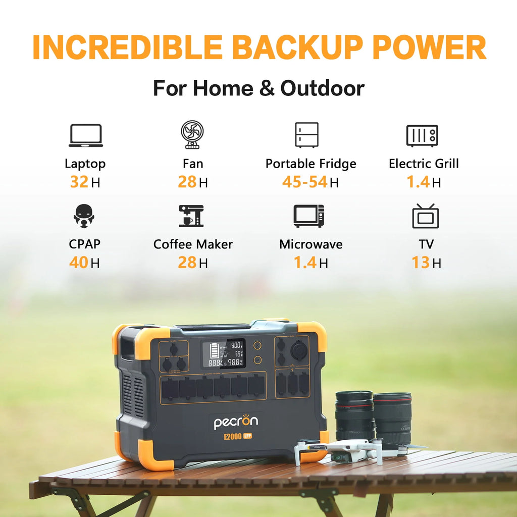1920Wh 2000W Portable Power Station A74663