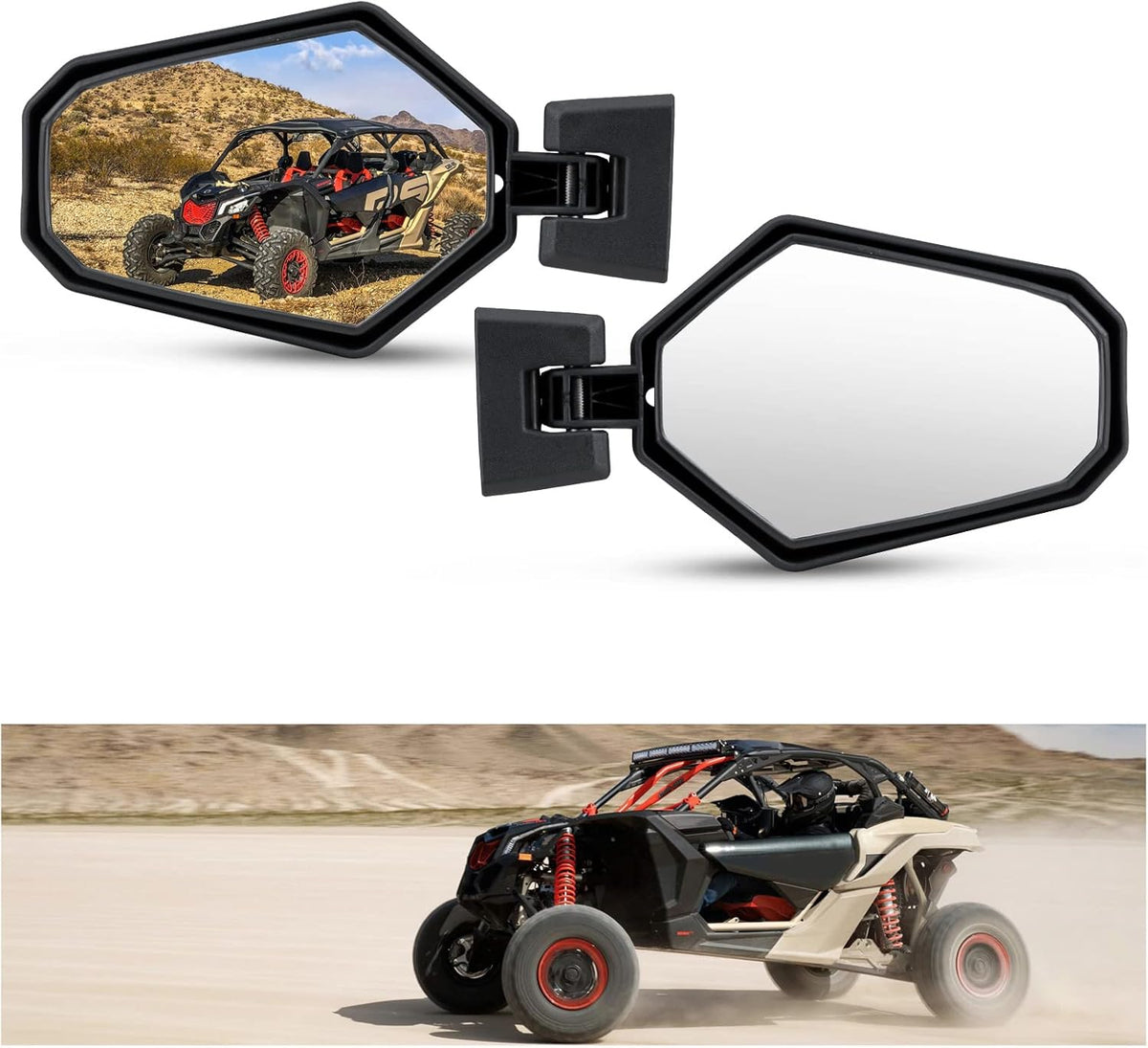 Adjustable Folding Side Mirrors J49160
