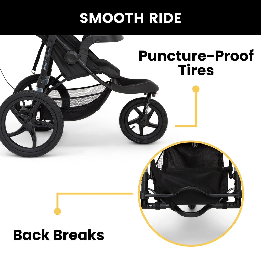 Black Jogging Stroller D164264