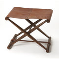 Leather Folding Stool M5930