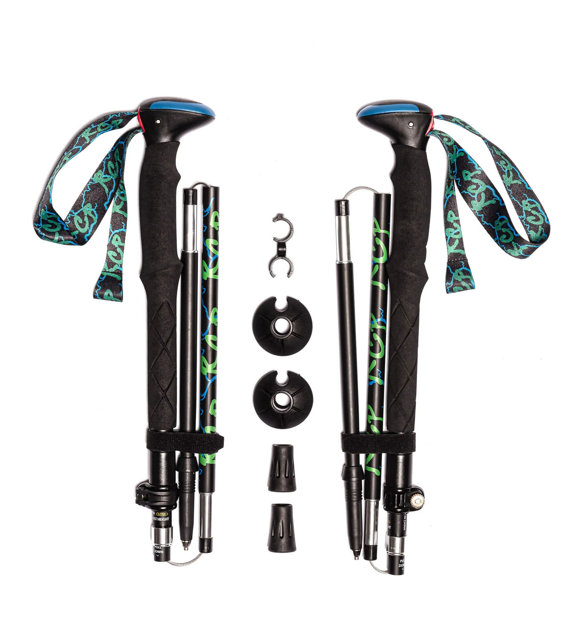 Ultralight Carbon Folding Poles T613