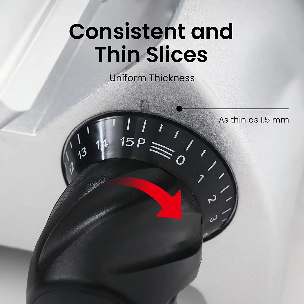 Commercial Slicer, 8.7" Carbon Steel Blade, 180W C865