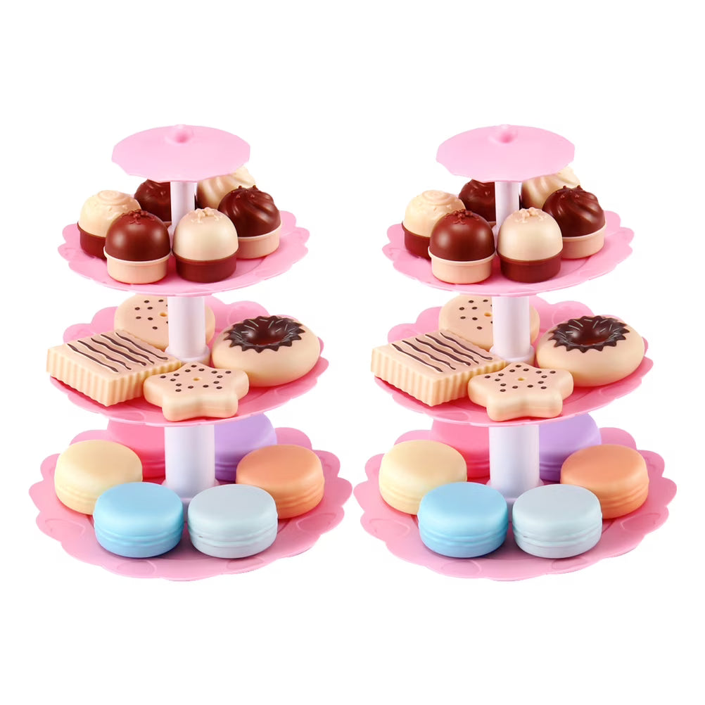 Kids Simulation Macaron Cake Toys X907070