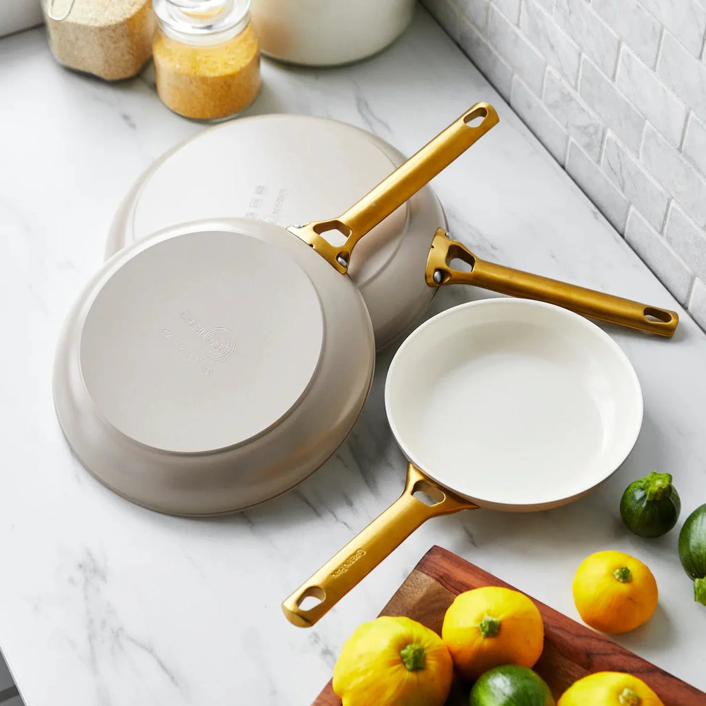 Ceramic Nonstick 8", 10" and 12" Frypan Set U474322