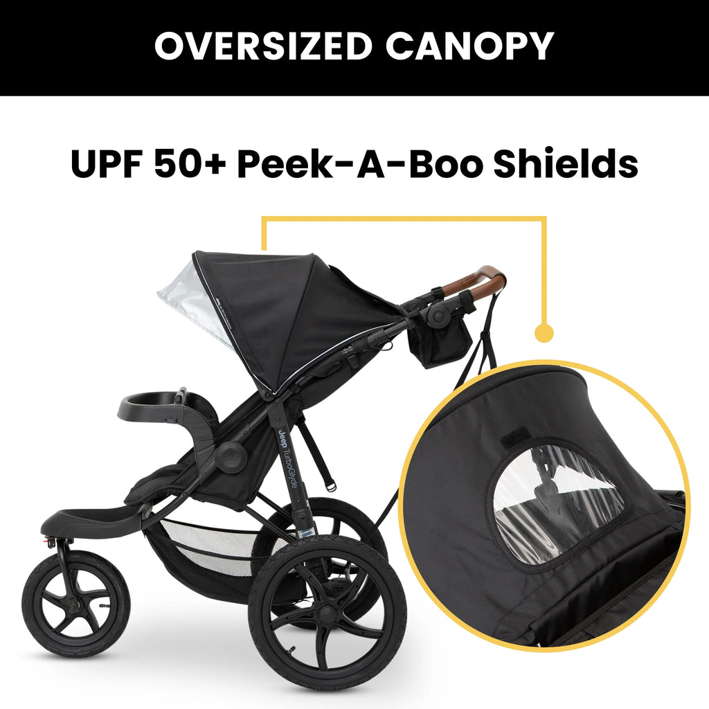 Black Jogging Stroller D164264