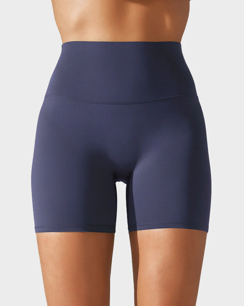 High-Waist Mesh Boyshorts O65166