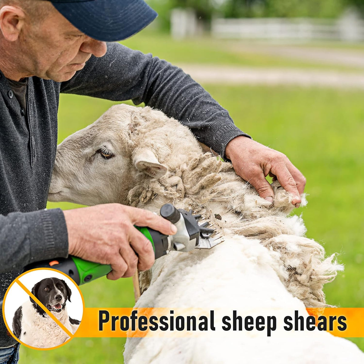 550W Electric Animal Grooming Kit for Sheep Goat Cattle E421