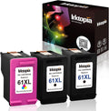3 Pack Remanufactured Ink Cartridges 2 Black 1 Tricolor B13001