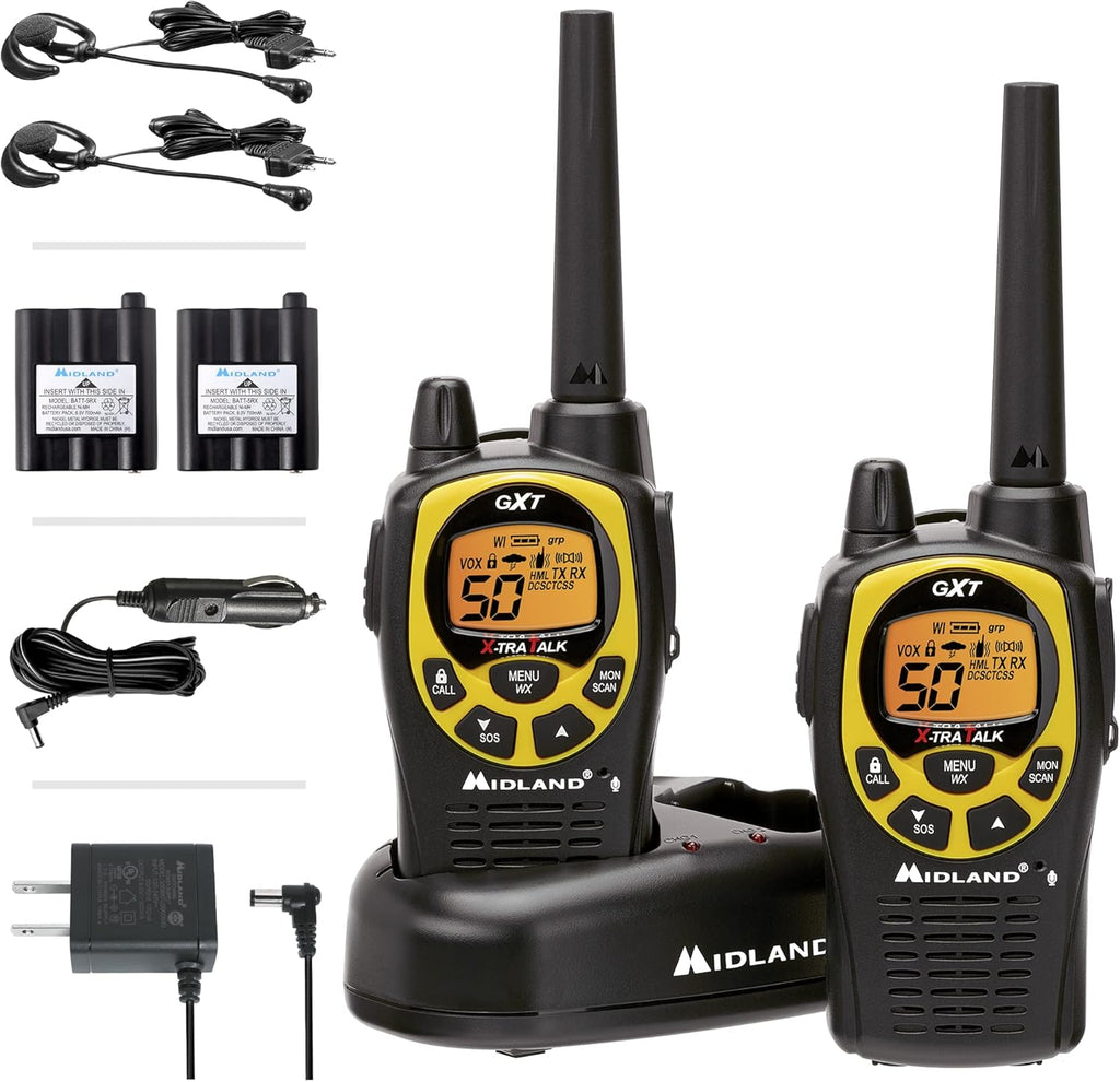50 Channel GMRS Two-Way Radio, Mossy Oak Camo, 2-Pack K437