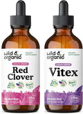 Red Clover Tincture 4 fl oz & Vitex Tincture 4 fl oz T523
