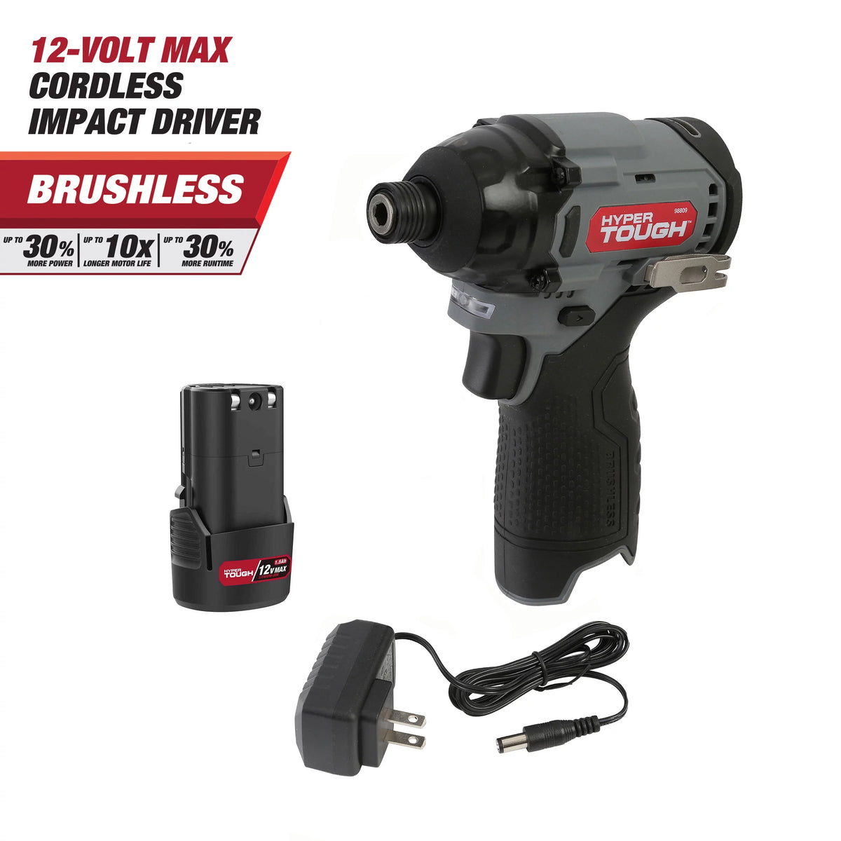 12-Volt Cordless Brushless Impact Driver Y425917