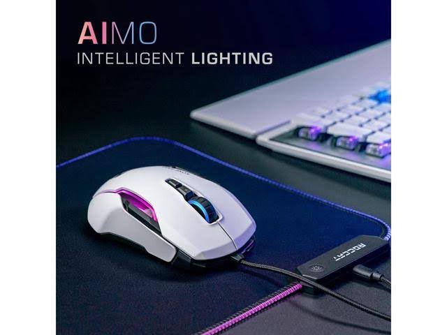 White Optical Wired USB Mouse H992133