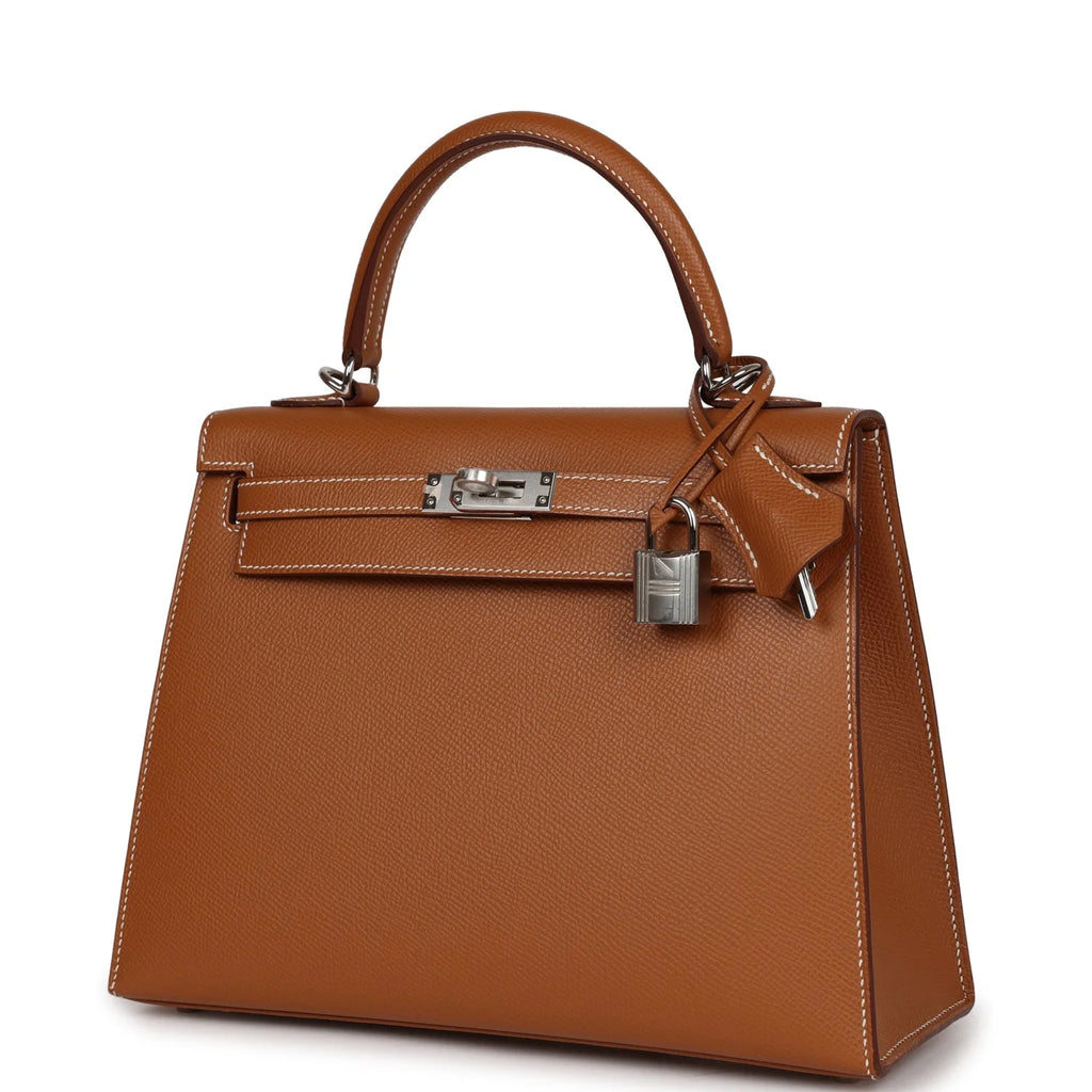Gold Epsom Leather Bag X84791