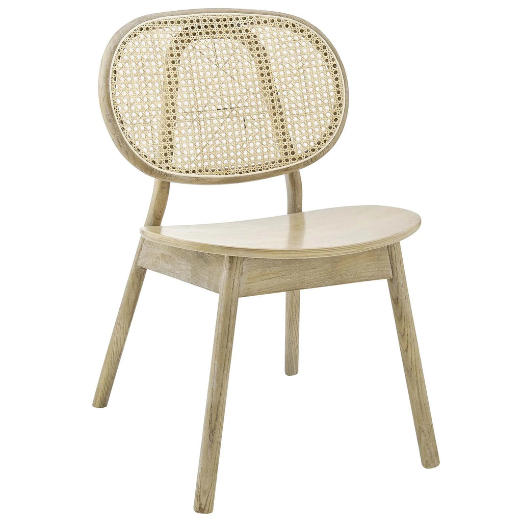 Wood Dining Side Chair Set of 2 in Gray X910897