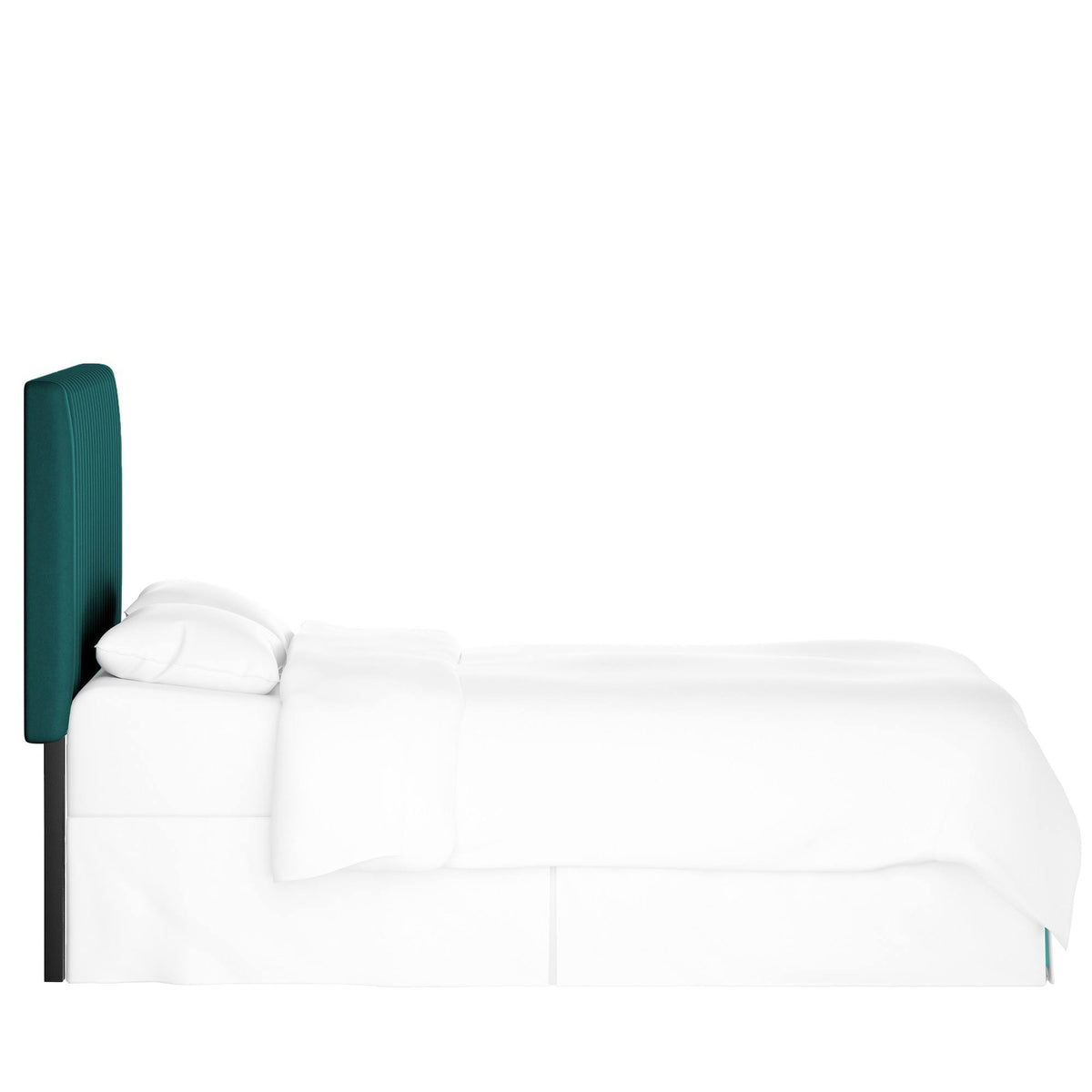 Queen Headboard Velvet Teal D52857