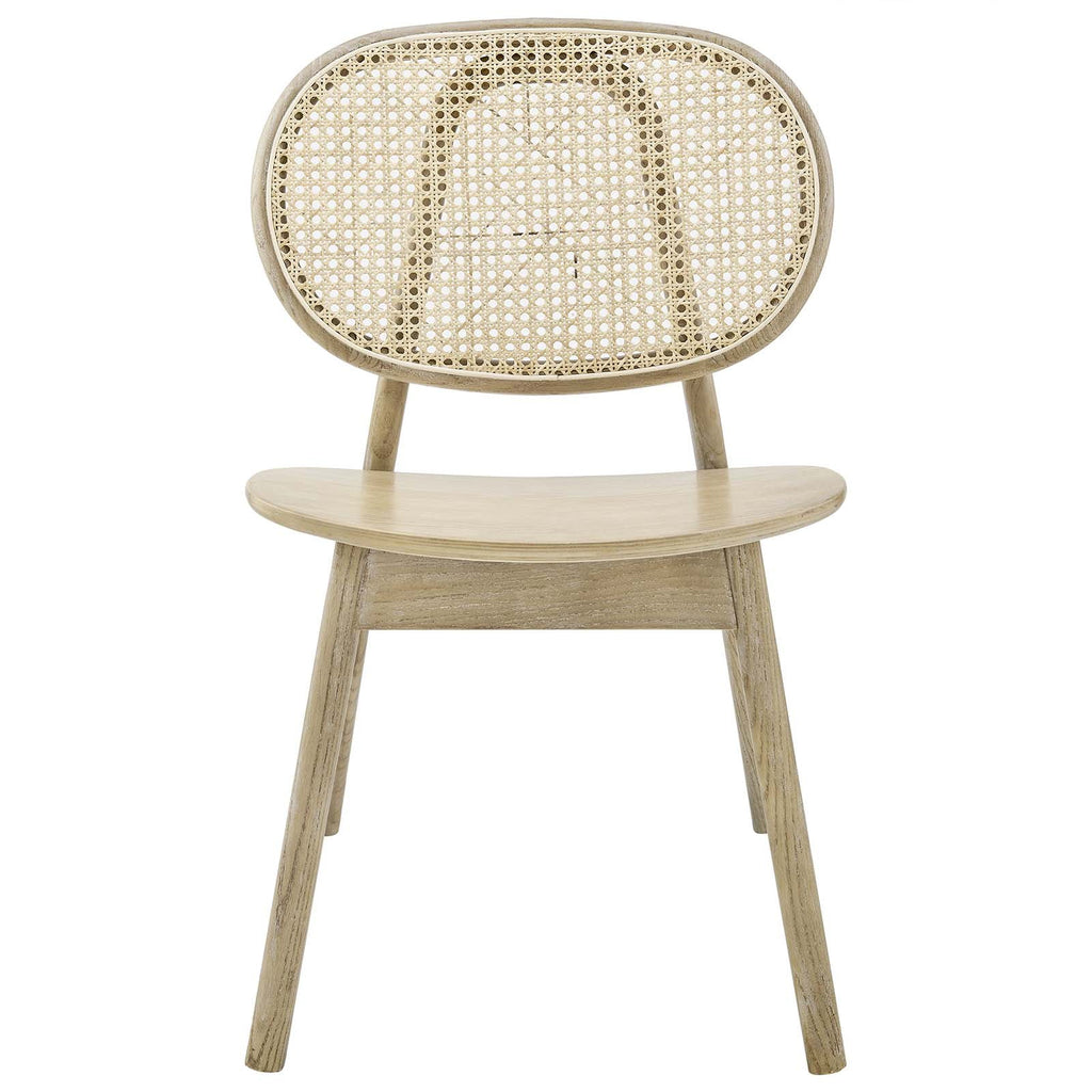 Wood Dining Side Chair Set of 2 in Gray X910897