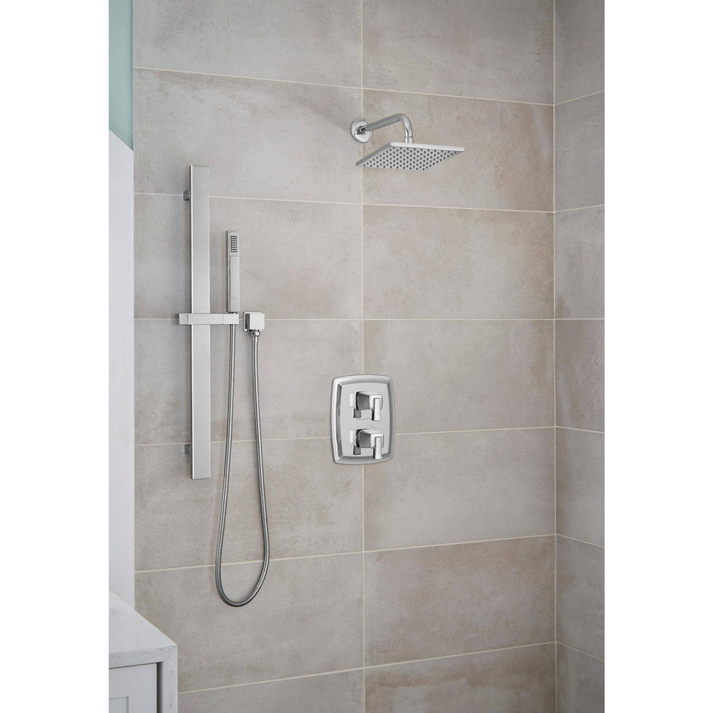 Two-Handle Thermostatic Valve Trim Kit Polished Nickel P794