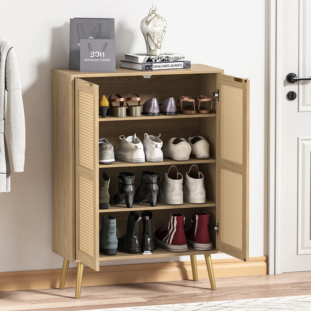 Rattan Storage Cabinet H138036