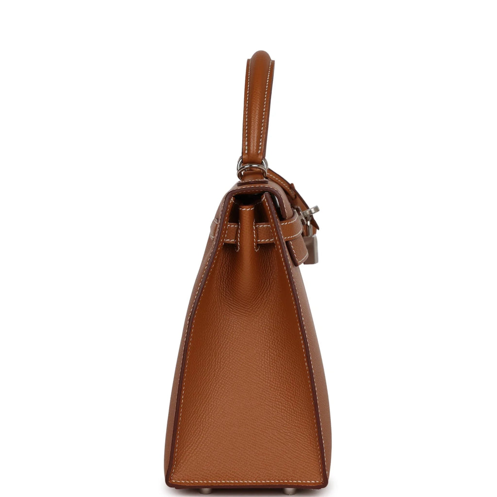Gold Epsom Leather Bag X84791